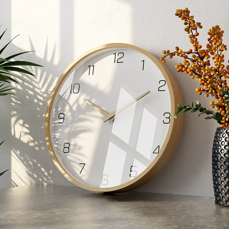 Large Wood Wall Clock Modern Design Nordic Silent Clocks Wall Home Decor Bedroom Watches Wall Hangings Living Room Decoration