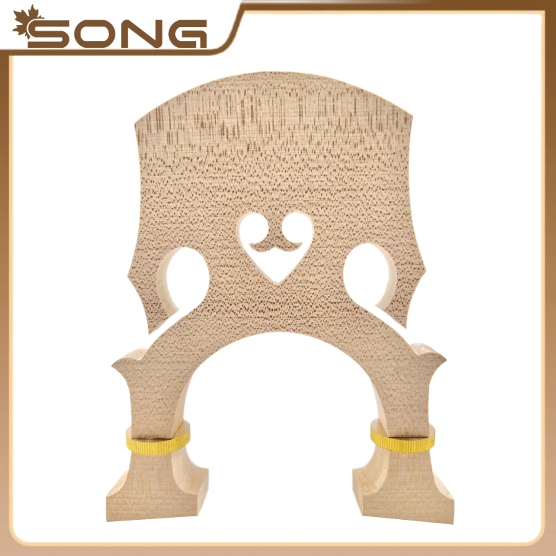 1/3PCS Adjustable Cello Bridge 4/4 3/4 1/2 Maple wood Height Cello parts Accessories