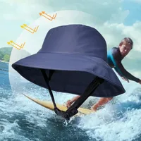 Wide Brim Waterproof Sun Bucket Hats for Men Women Safari Hat UV Protection Packable Boonie Summer Outdoor Beach Cap Model 8264