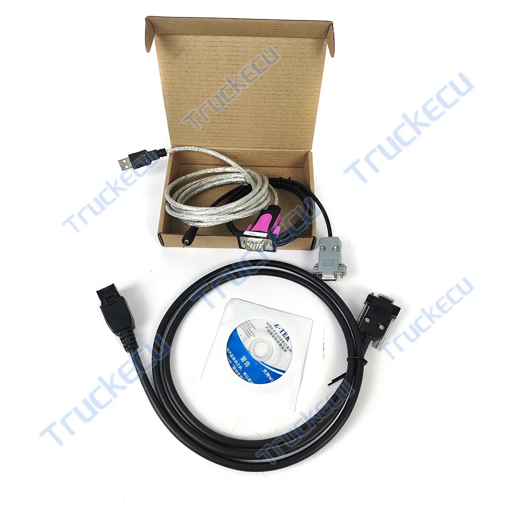 16A68-11320 16A68-00800 رافعة شوكية شاحنة تشخيص كابل التشخيص لميتسوبيشي لشاحنة رفع القط أداة الماسح الضوئي التشخيصي #1