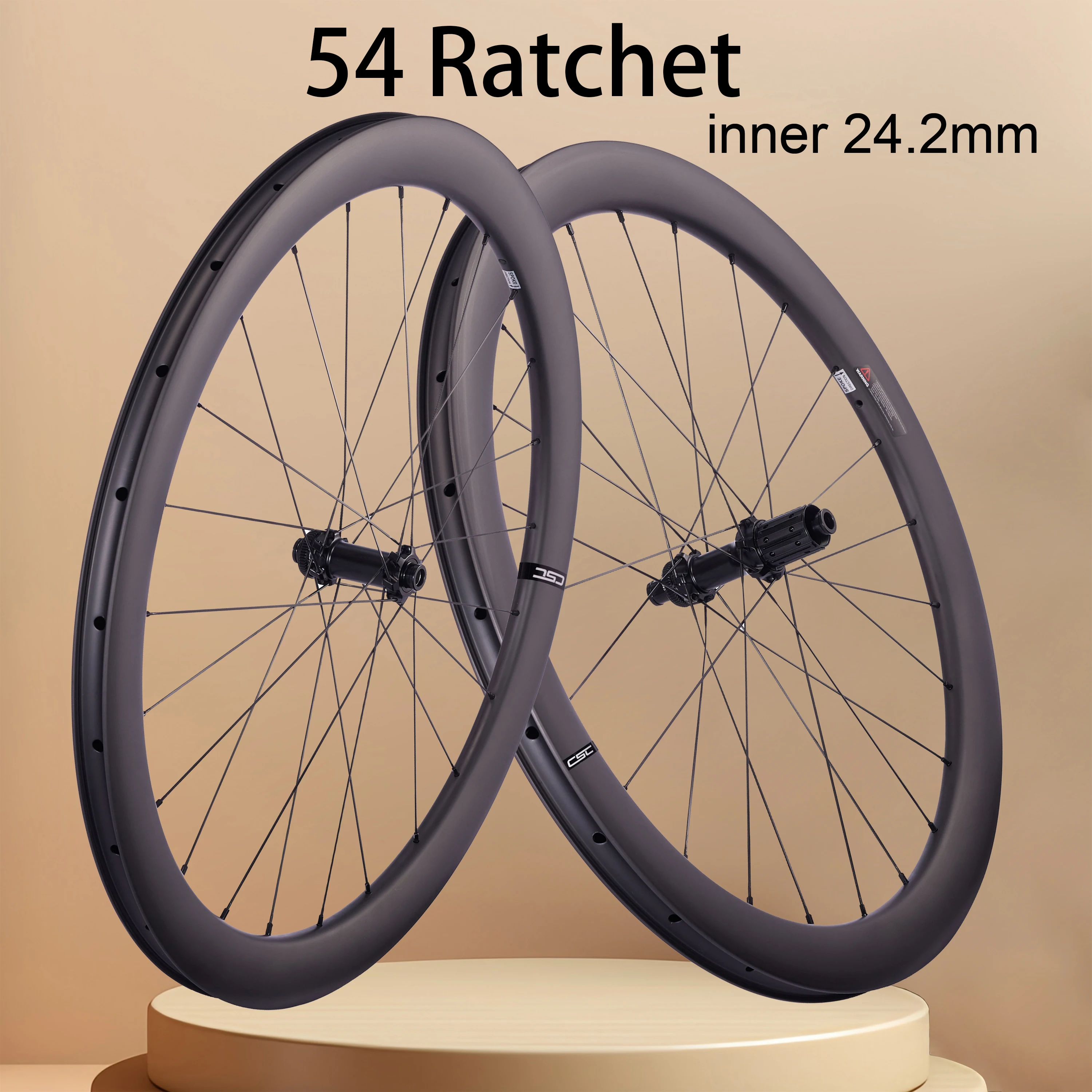 CSC Ultralight Inner Rim 24.2mm T800 Gravel Bike Carbon Wheels D272 54T – Ein detaillierter Testbericht für ambitionierte Gravel-Fahrer