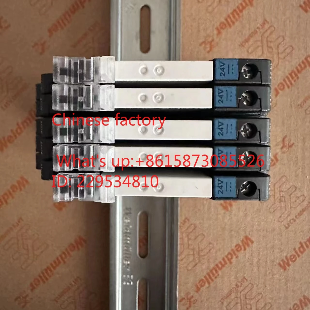 10PCS TRS 24VDC 1CO ultra-thin relay mod-ule 1122770000 a normally open a normally closed 24V