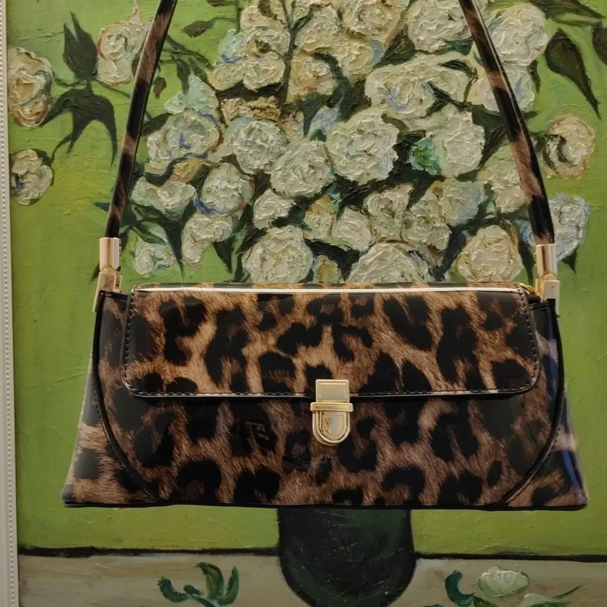 

Original Design Brand New High Quality Retro Leopard Print Handbag Trend Shoulder Bag for Women Сумка Женская Free Shipping