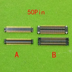 2pcs 50Pin Hard Drive Interface On Motherboard For Asus X555 X555L X555LP X555LI X555LD X555LJ HDD Disk Port FPC Connector