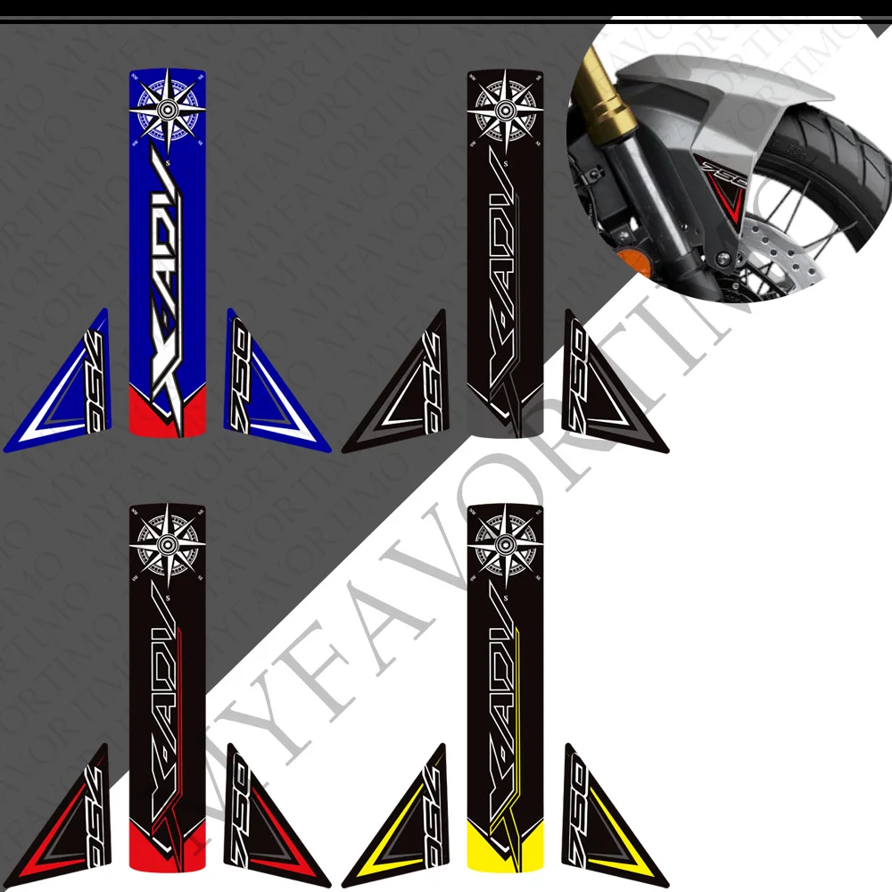 

For Honda X-ADV XADV X ADV 750 Motorcycle Tank Pad Kit Kit Knee Wheel Fender Shell Windshield Body Stickers Protector 2021-2024