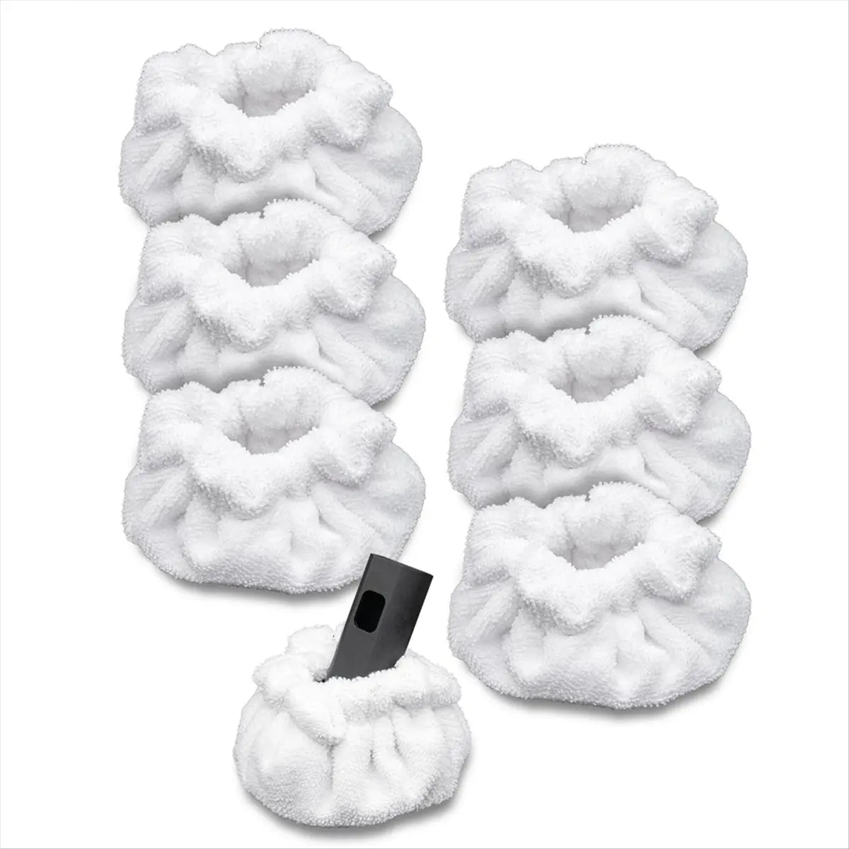 [Online Promotion]Steam Cleaner Accessories, Small Bonnets (Triangle) for Neat Steam Cleaner, Reusable Steam Mop Pads