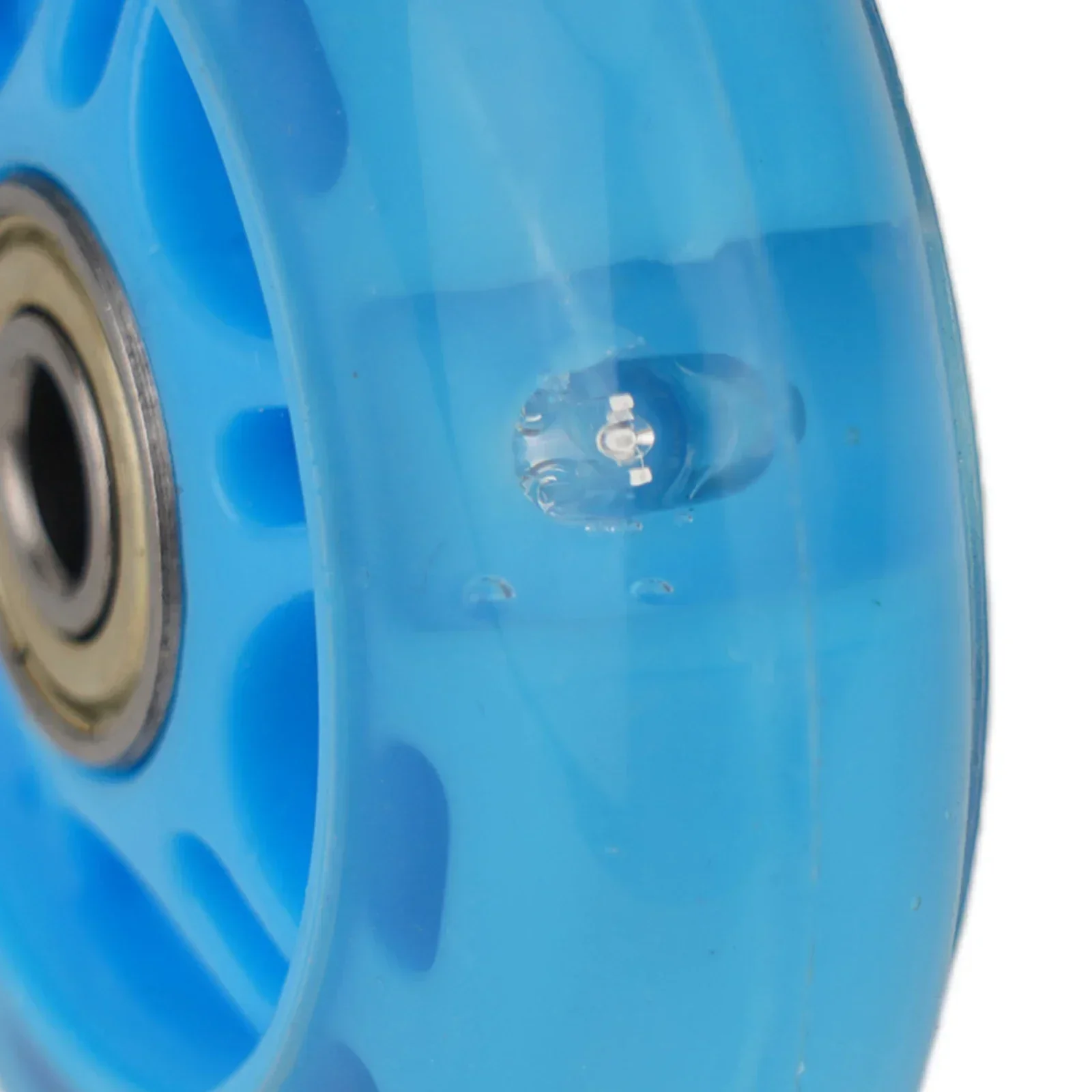 

Luminous Ultra Quiet Wheels Shock-absorbing Wear-resistant PU 80 22mm Flashing Wheels Children's Turning Wheels Quiet Wheels