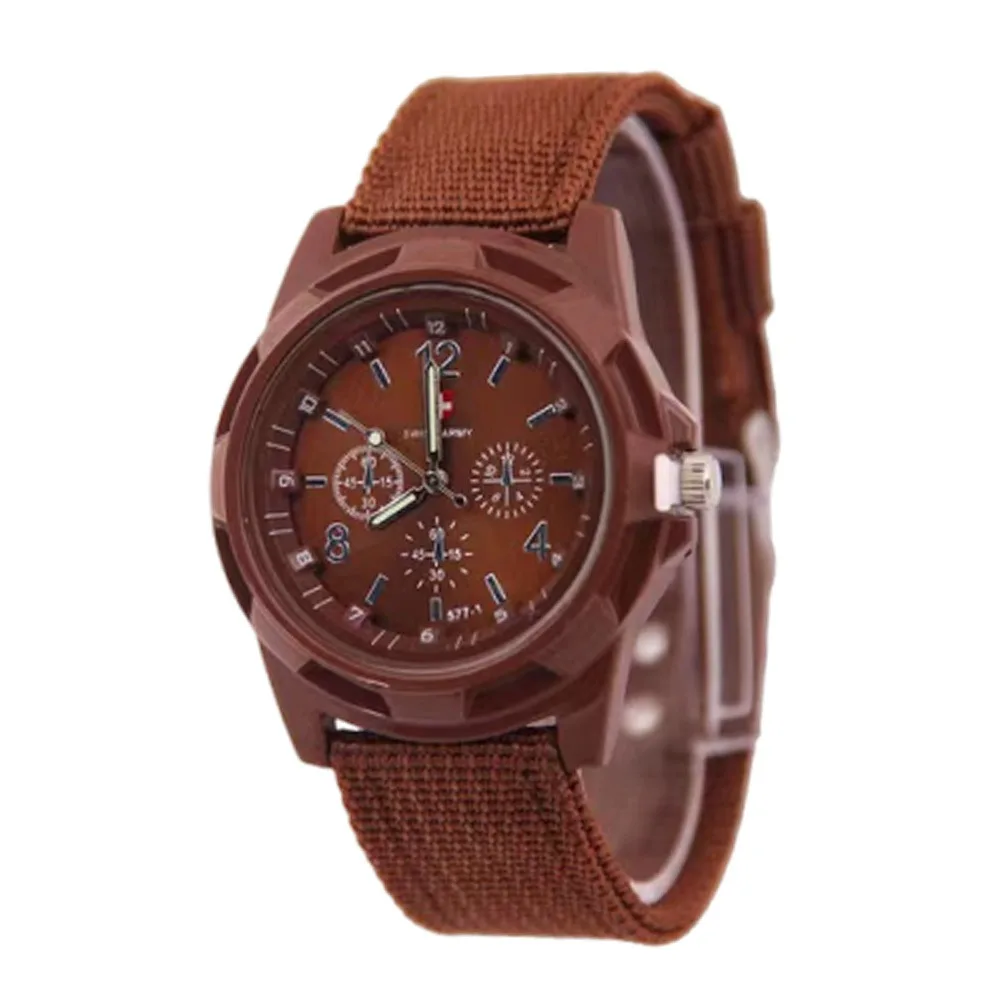 Nylon Braided Strap Gemius Swift Watch Nylon Band Woven Band Quartz Watch Swiss Quartz Night Light Wristwatch Sports Activities