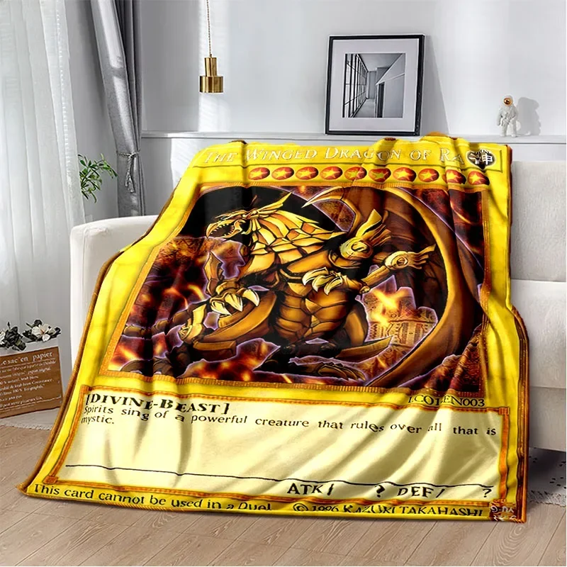 yugioh card blanket Yu-Gi-Oh! Monster Spirits 45 x 60 In Fleece Throw Blanket