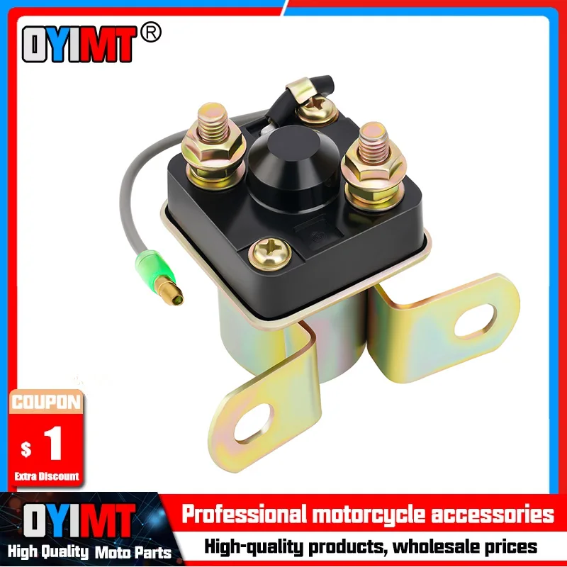 Interruptor de relé de solenoide de arranque eléctrico para motocicleta ATV para POLARIS WORKER 500 335 TRAIL BOSS 330 329cc BLAZER 250 MAGNUM 500