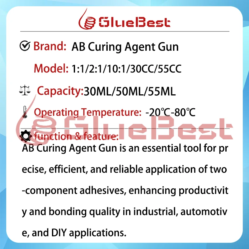 AB Curing Agent Gun High-Precision AB Bonding Dispensing Tool Original Product
