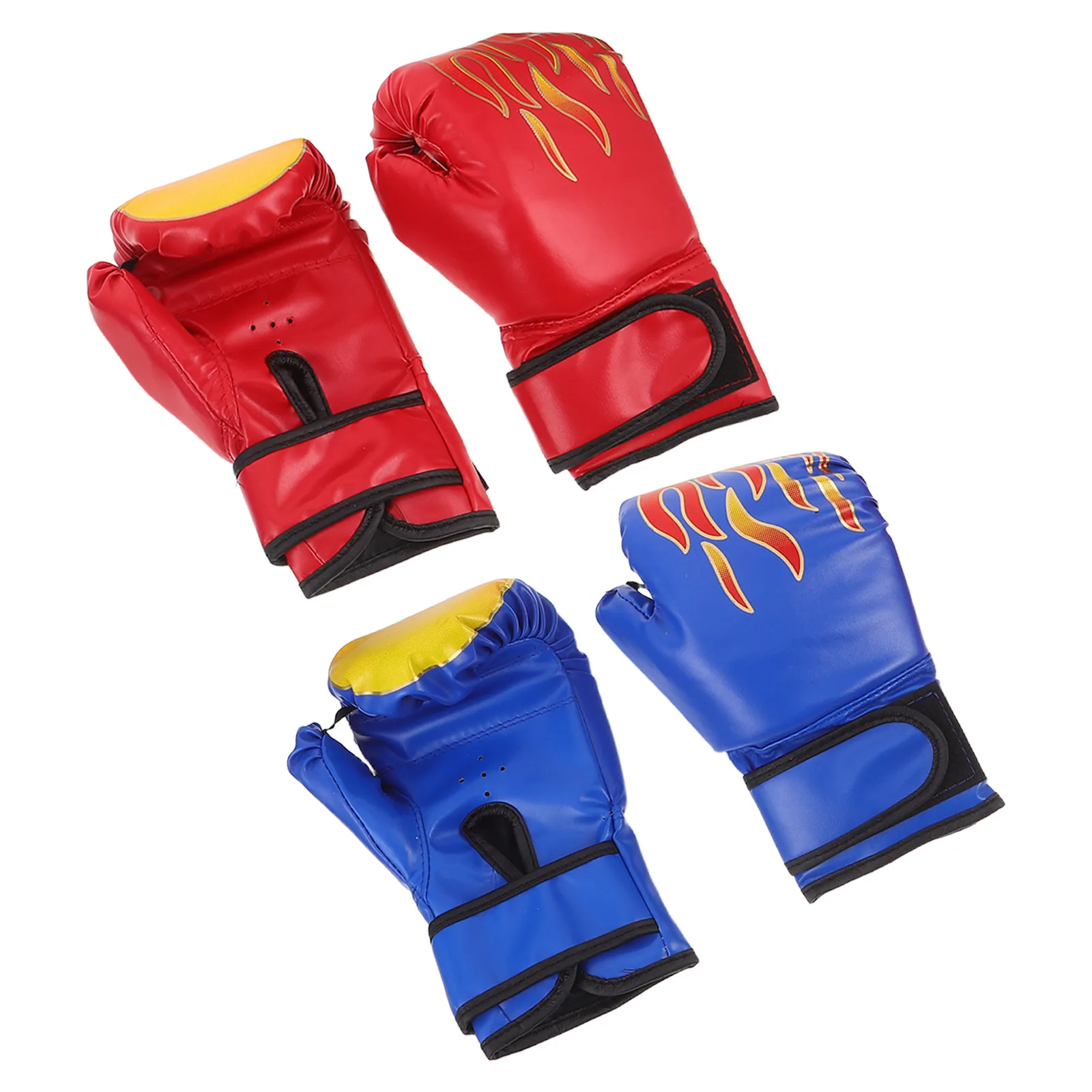 

2 пары детских боксерских перчаток для начинающих, для тренировок, спаррингов, для детей, для работы с мешком, для карате, тхэквондо, ударопрочные, для занятий в спортзале