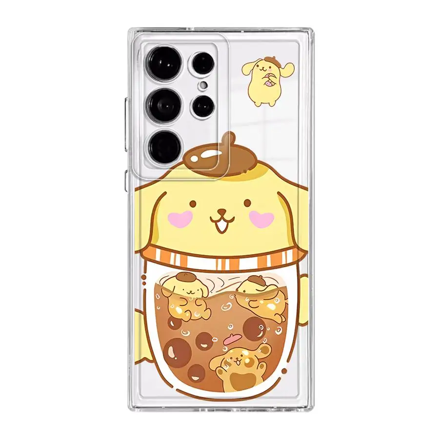 Custodia morbida per Samsung Galaxy S23 S10 Plus S20 Nota 10 20 Ultra S21 S22 S25 Ultra S24 FE Sanrio Melody