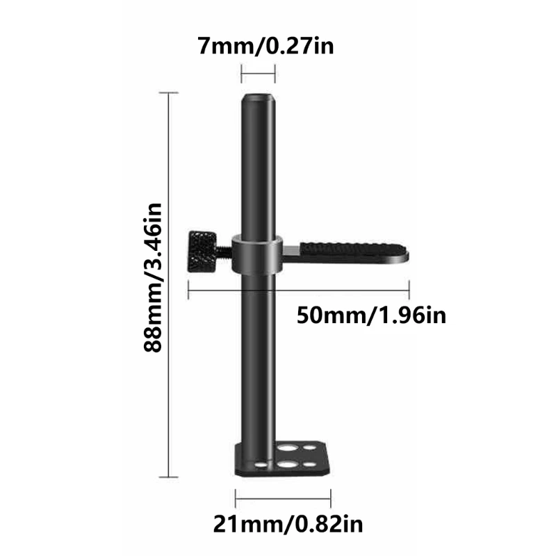 Metal GPU Stand Card Bracket مع MANT MOUNT لمنع SAGS GPU