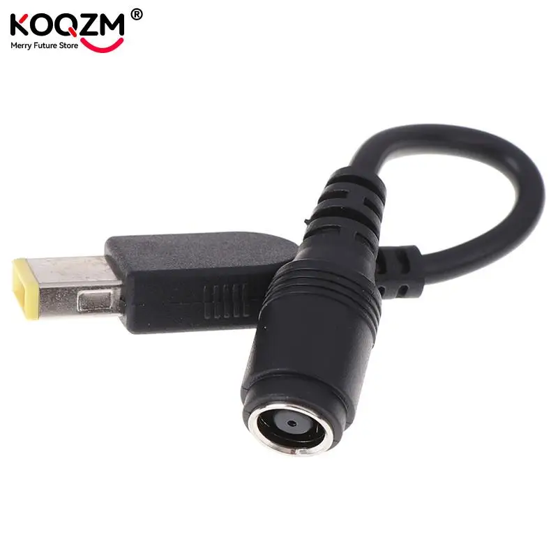 7.9*5.5mm Round Jack to Square Plug End Adapter Pigtail Charger Power Adapter Converter Cable For IBM for Thinkpad