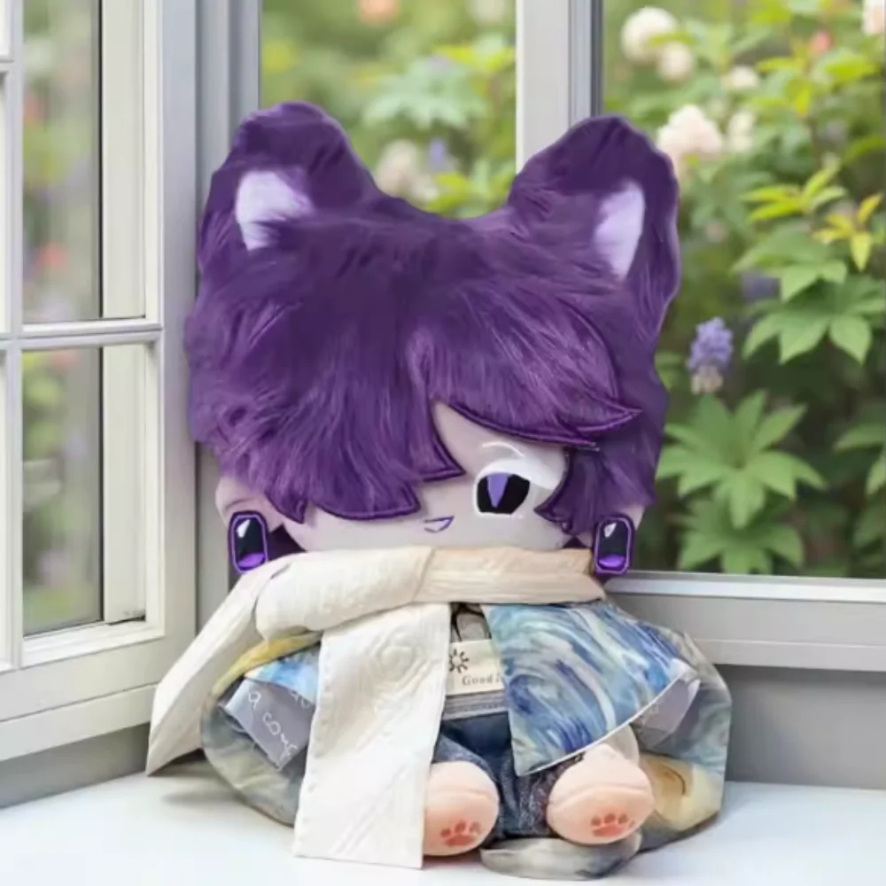 

20CM Cookie Run Kingdom Game Sapphire Cute Plush Doll Body Dress Up Stuffed Toys Cute Dolls Figures Gift for Adults And Kids