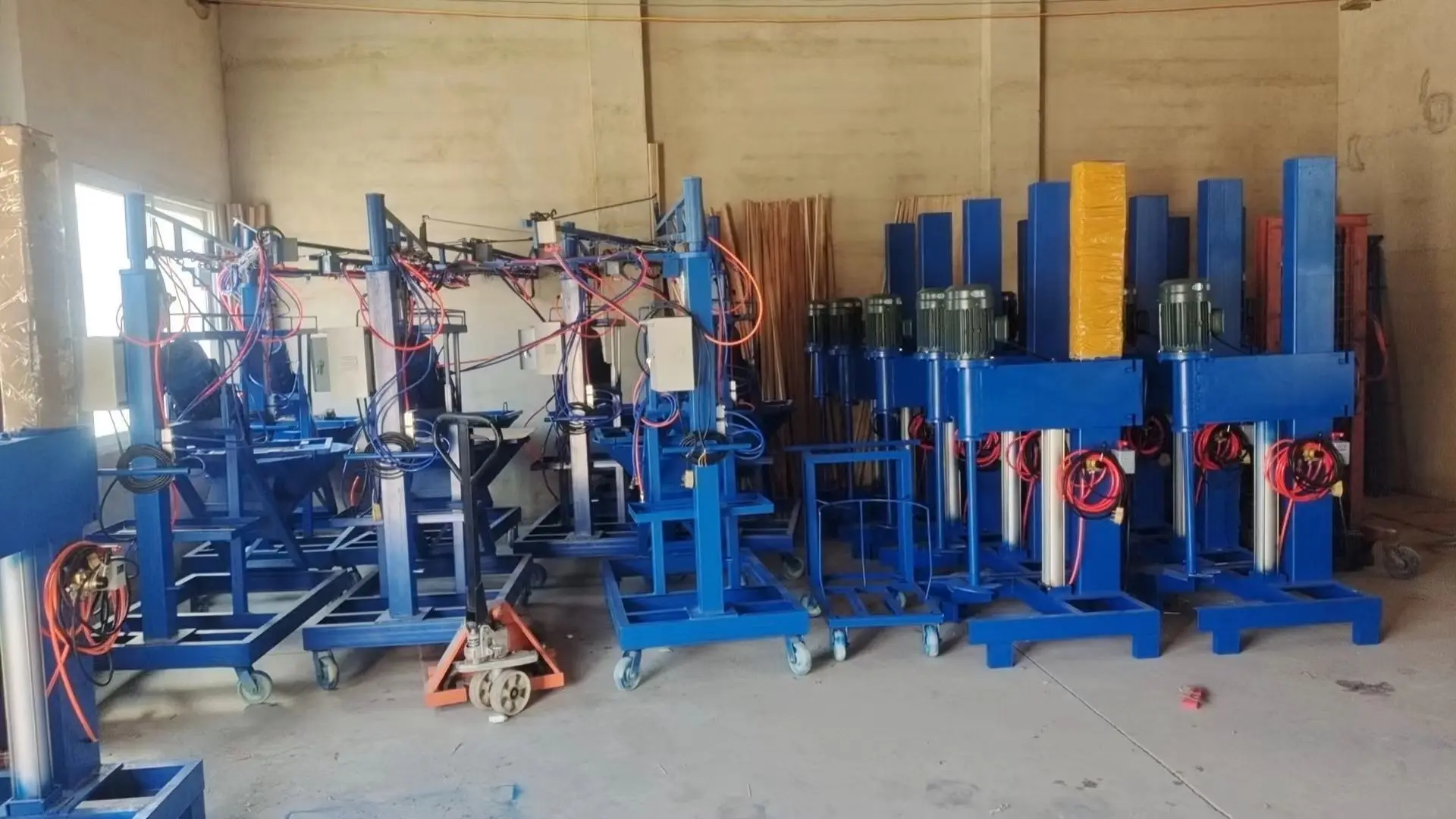 Customized GRC Spray Machine | Glassfiber Reinforced Concrete Sprayer | Cement Mortar Pumping Equipment