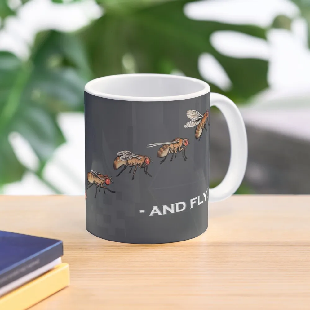 And Fly Classic  Mug Printed Cup Gifts Picture Handle Round Simple Coffee Photo Image Design Tea Drinkware