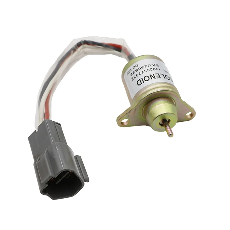 Fuel Shut Off Solenoid for YANMAR JOHN DEERE TRACTOR Generator 119233-77932