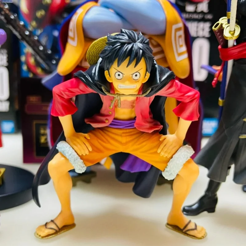 

Original Bandai Anime One Piece Ichiban Kuji Wt100 Memorial Vol.100 Anniversary Luffy Zoro Sanji Robin Nami Action Model Toys