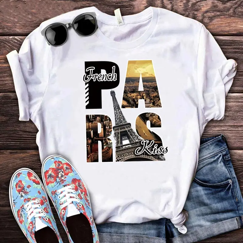 New York Paris London City Name Letter Iron On Patches For Clothes Heat Transfer Sticker On T-shirt Girls DIY Termoadhesivos