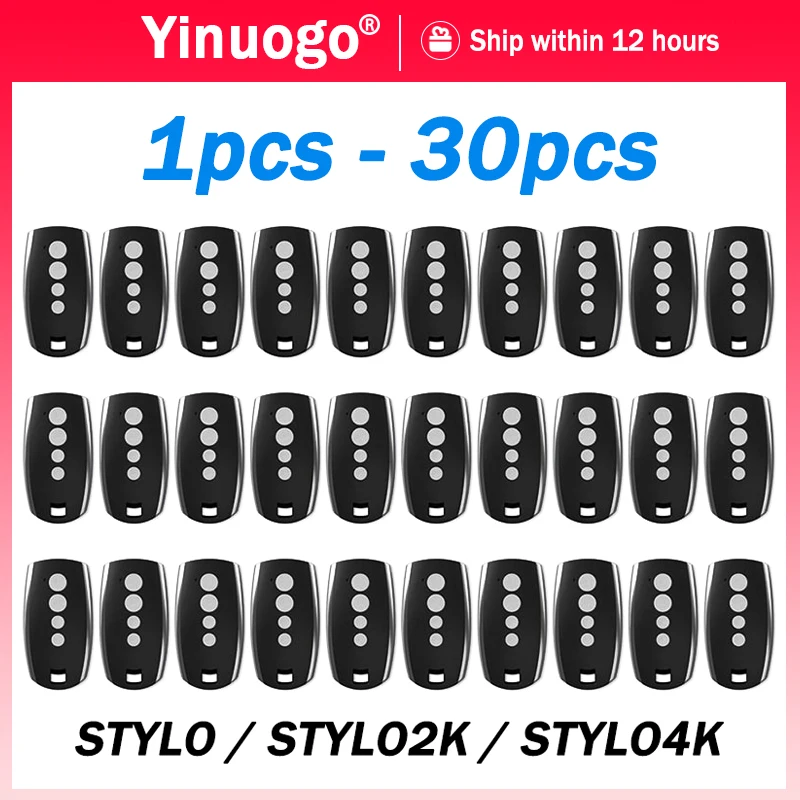 control-remoto-de-garaje-porton-stylo4k-stylo-stylo2k-43392-mhz-codigo-variable-compatible-con-transmisor-manual-de-apertura-de-puerta-stylo-4k-2k