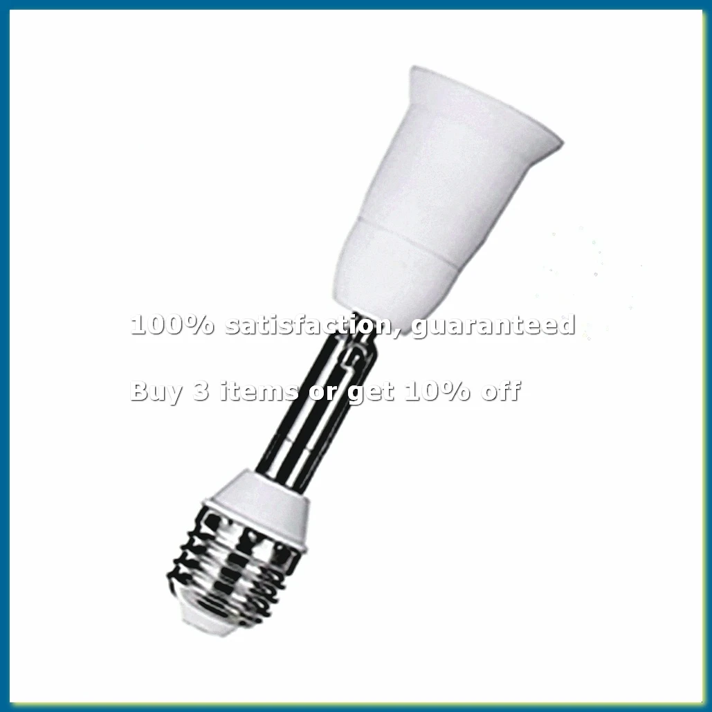 E27 to E27 Flexible Extension Adapter LED Light Bulb Lamp Holder Extendable Socket Converter Wall Base Screw Holder