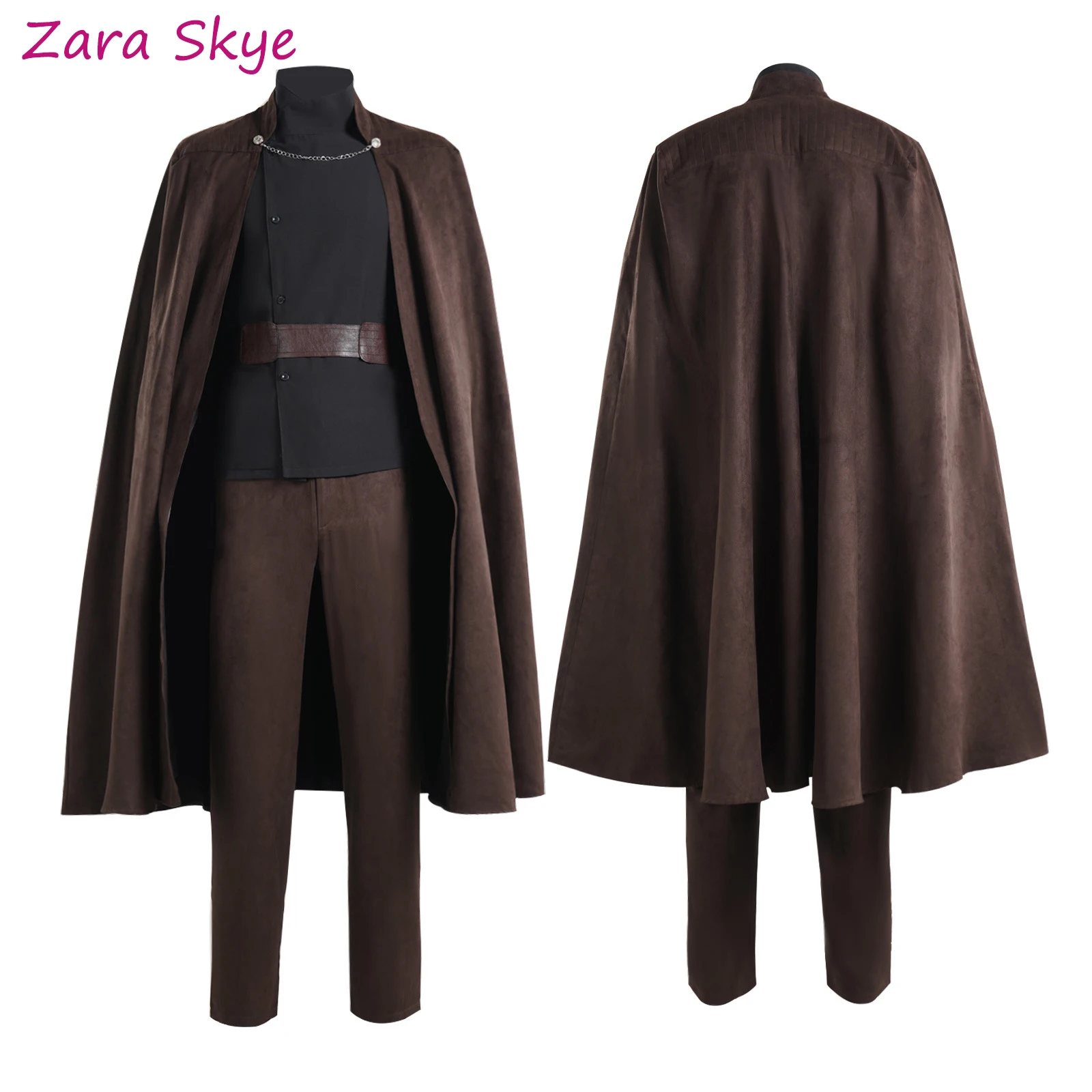 The Mandalorian Season 4 movie cosplay costume Luke Skywalker disfraz adult man Full set of cloak suit carnival anime Halloween