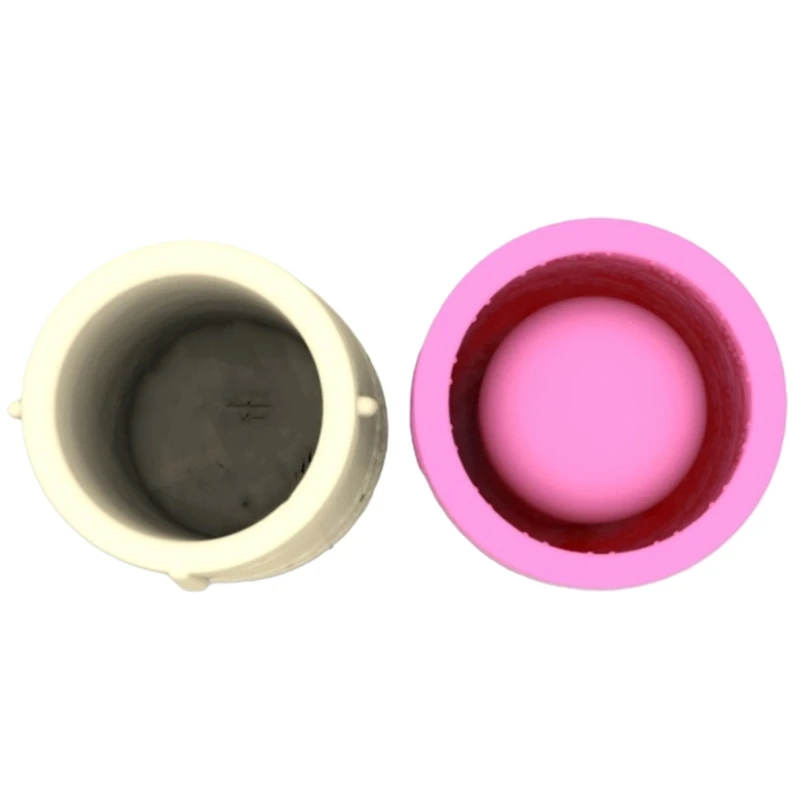 Essential Silicone Mold for DIY Cement Planter Projects Flower Container Moulds N0HE