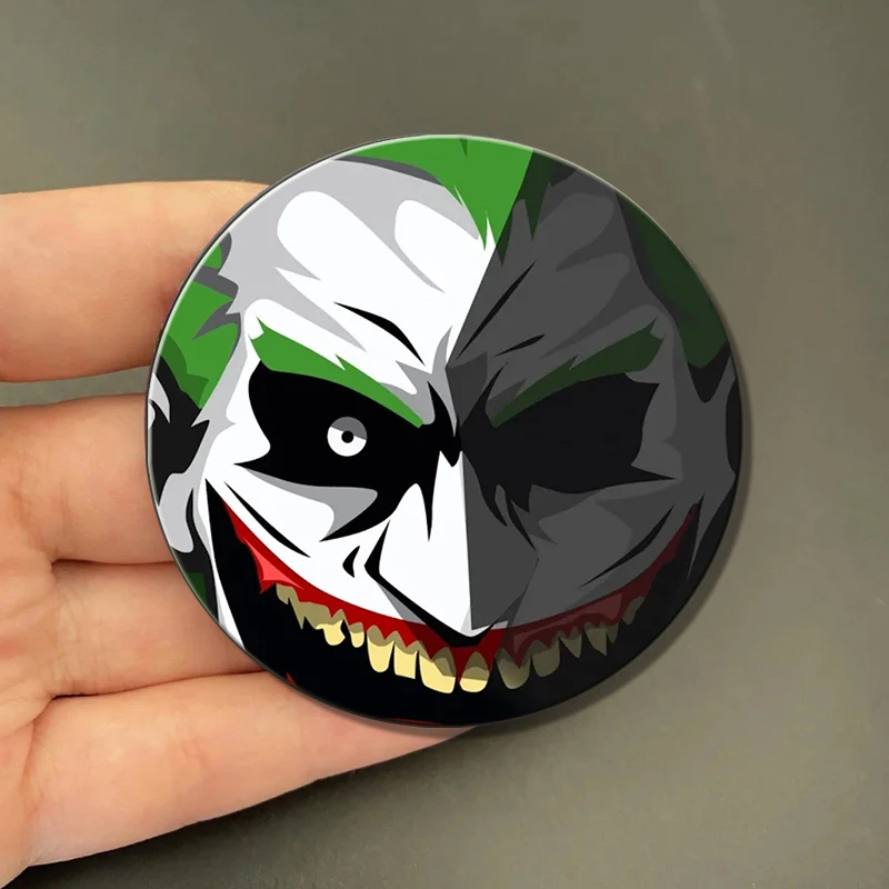 58MM Anime joker Pins badge Cartoon Figure Brooches Cosplay Exquisit Badge for Collar Backpack Accessory Handmade Enamel Pin