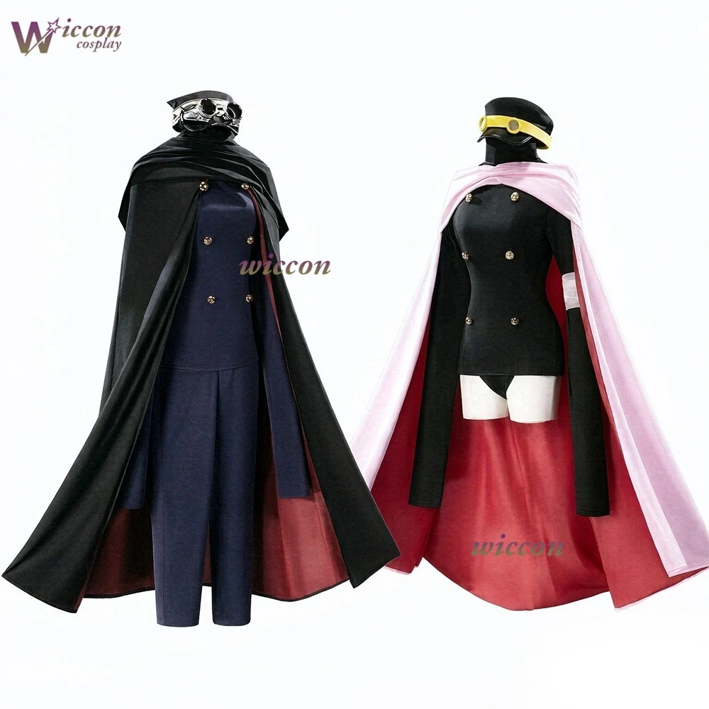 Anime Manmayerr Gunkoo Cosplay Kostüm Anime Damen Rosa Outfit Umhang mit Hut Gunkoo Halloween Cosplay Übergröße