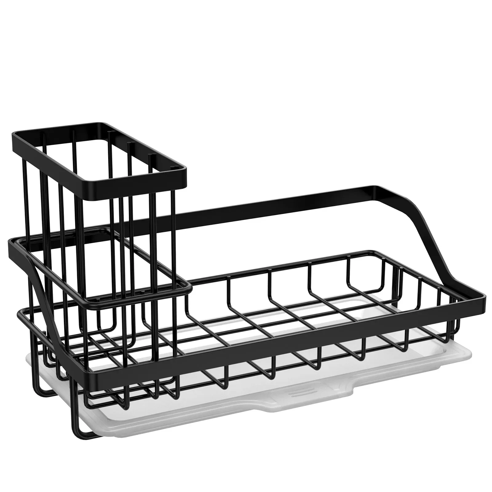 

Stainless Steel Sink Shelf Kitchen Sink Shelf Drain Rack Soap Sponge Holder Kitchen Sink Rack Organizer Cleaning Brush Organizer