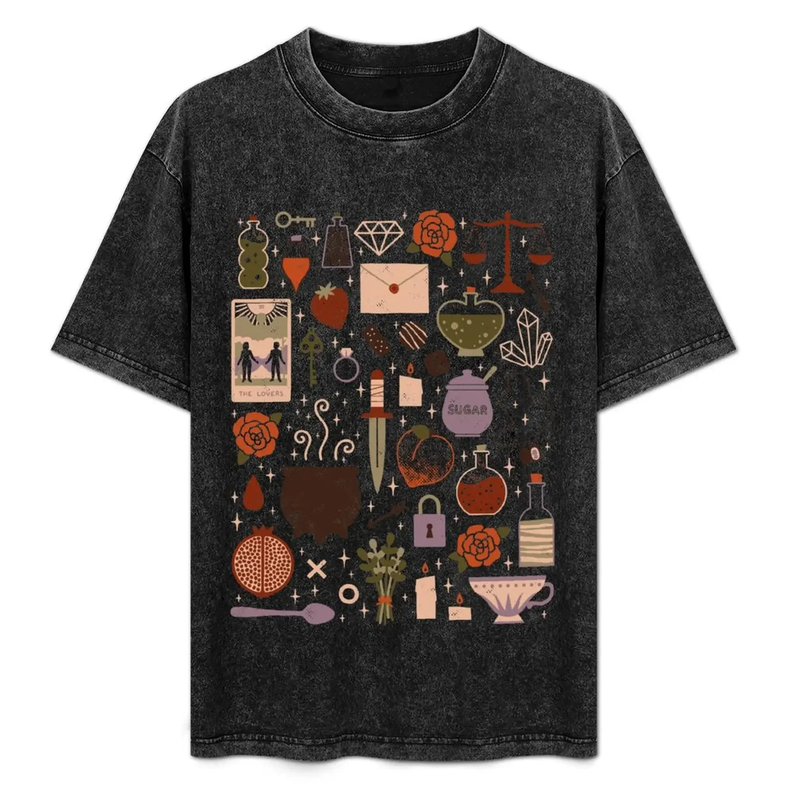 Love Potion T-Shirt Durable Work Wear T-Shirt