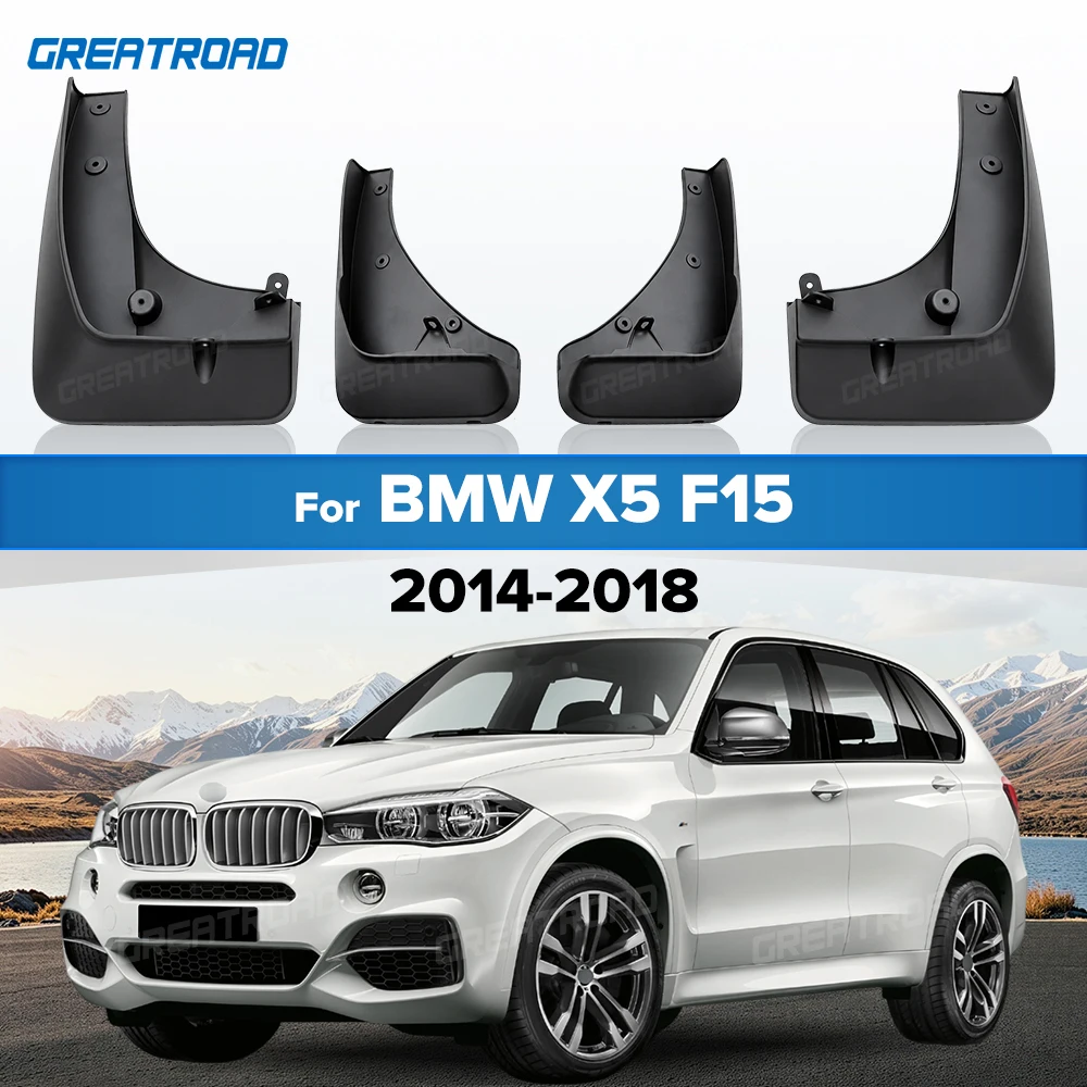 For BMW X5 F15 2014-2018 2015 2016 2017 Fender Mudflaps Splash Guards Mudguards Mud Flaps car Accessories