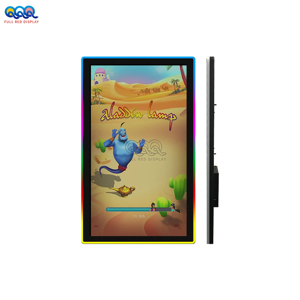 43 Inch Infrared Touch Screen Customized Gaming Monitor Touch Screen Game Monitor With LED Light for Sale