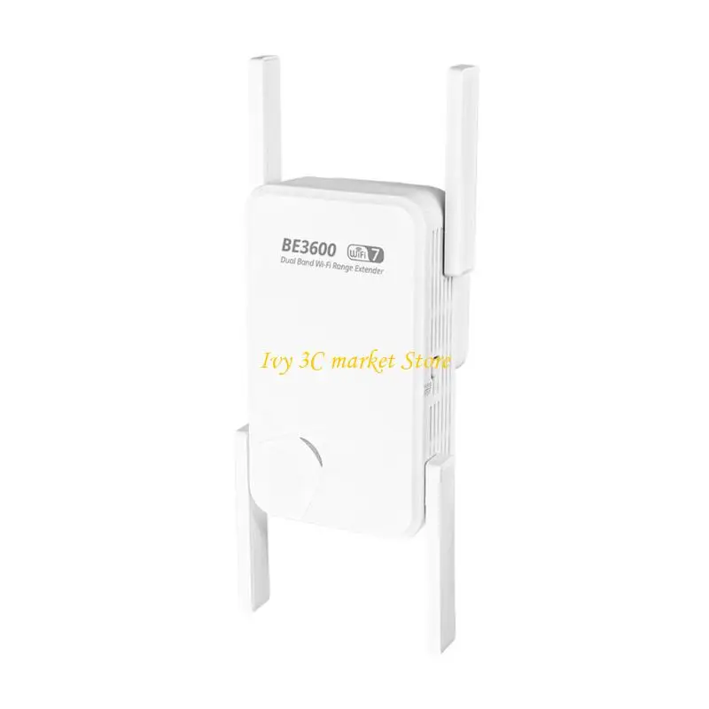D7YC BE3600 WiFi Coverage Extender Device WIFI7 for Broad Household Wireless Reach