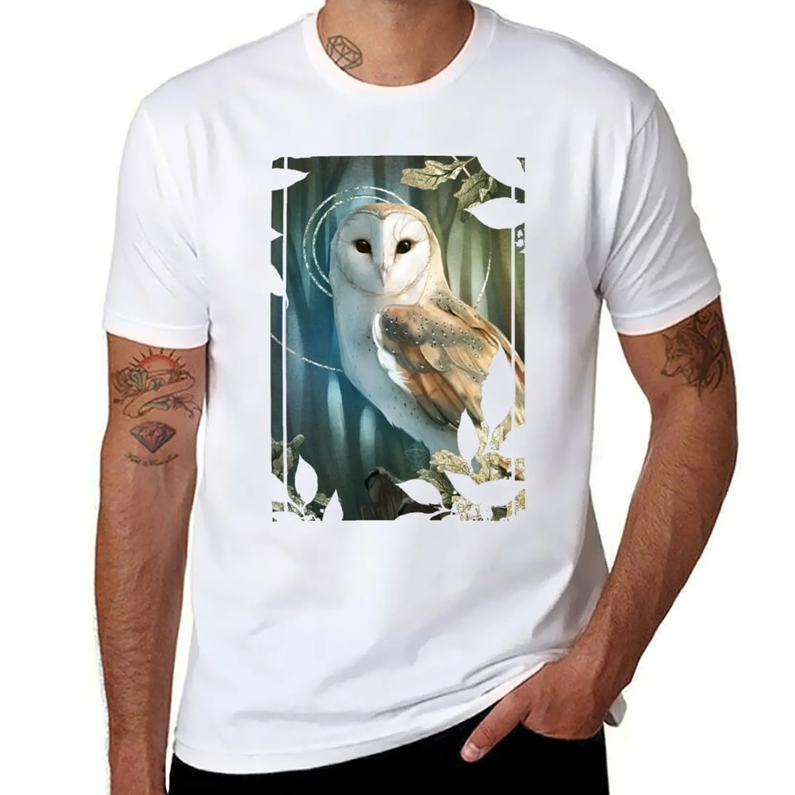 

December Owl T-Shirt man t shirts for men casual funny t shirts dark humor T-Shirt