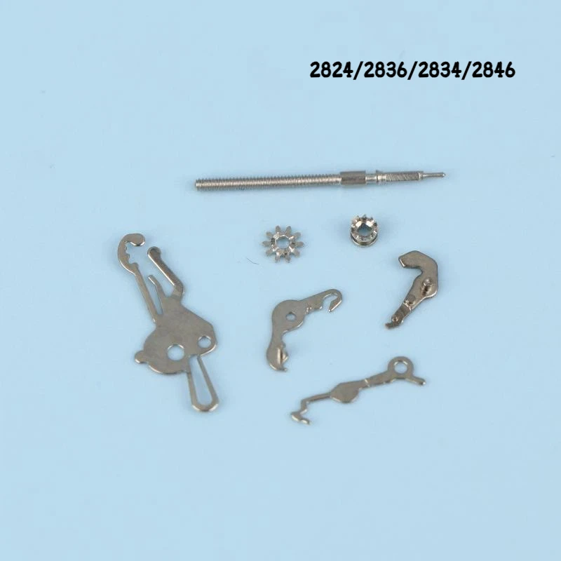 Watch Accessories Metal Clutch Wheel Winding Pinion, Movement Gear Shift Lever & Compression Spring Fit ETA2836 2824 2834 2846