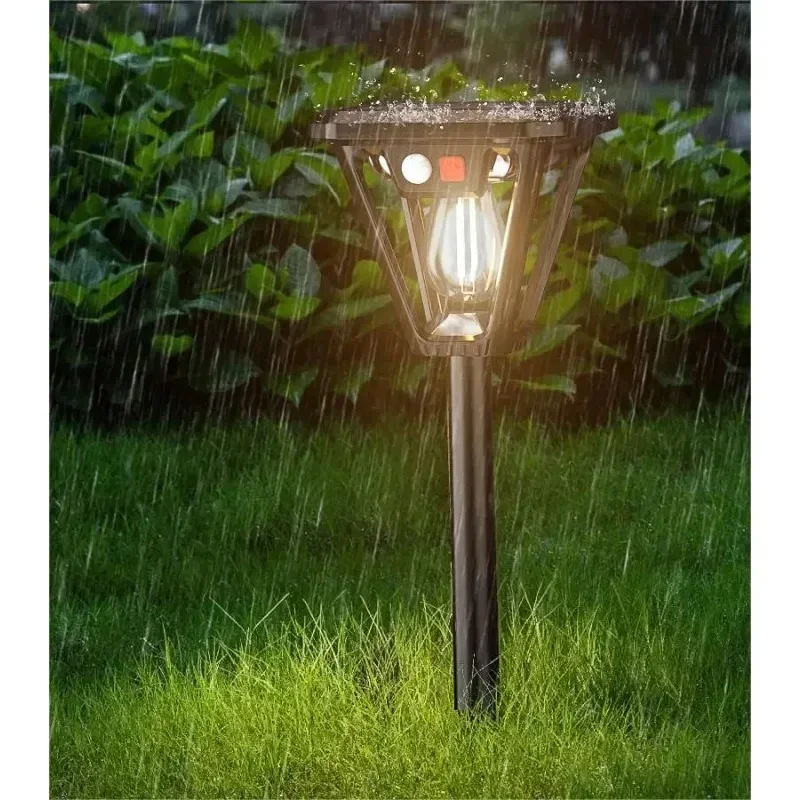 2 in1 Outdoor Solar Camping Wand leuchten LED Solar Bewegungs sensor Licht wasserdicht Garten Hof Rasen Straße Veranda dekorative Lampe