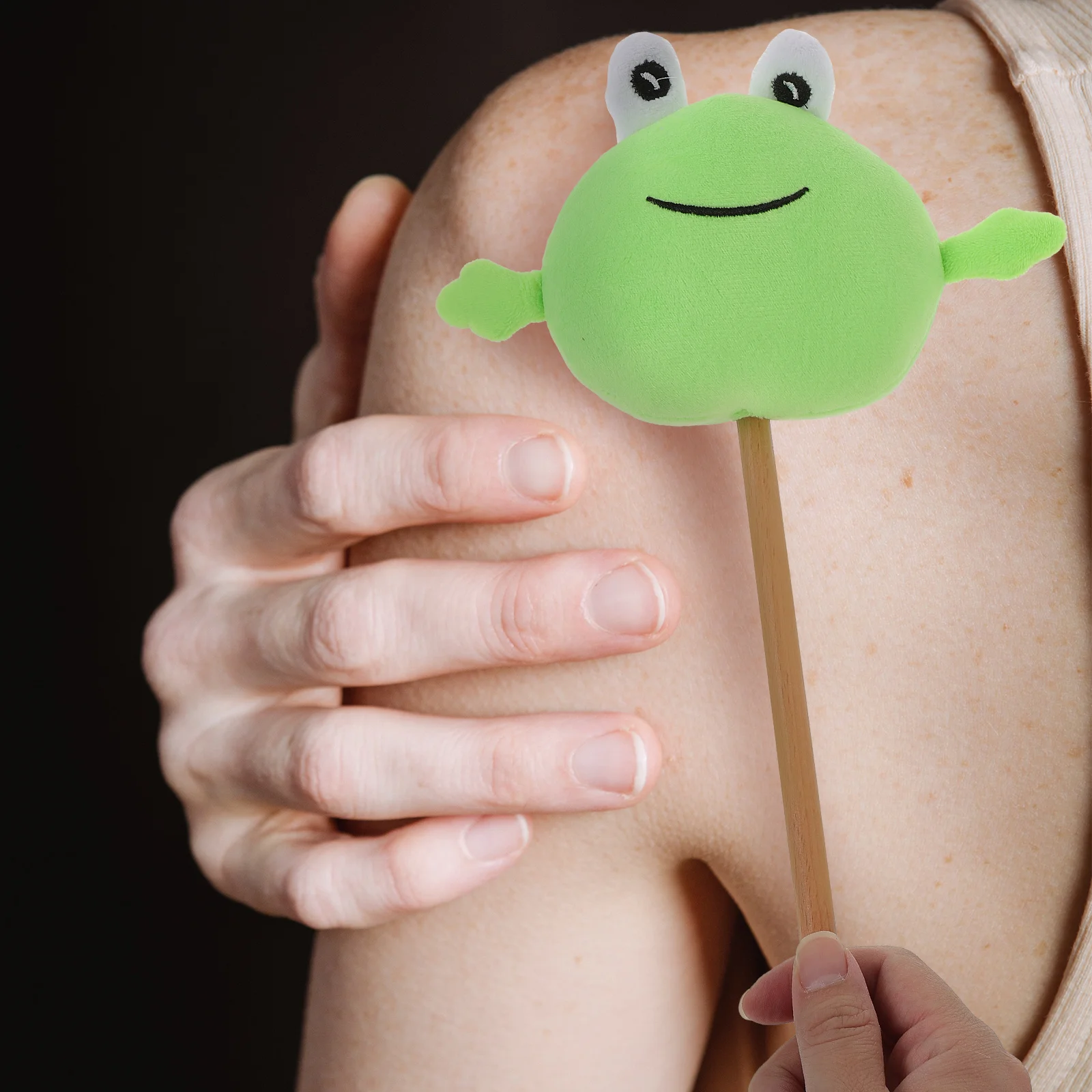 

2pcs Knocking Body Massagers Long Handle Manual Massage Hammers For Muscle Pain Relief Portable Relaxing Tools Cartoon Body