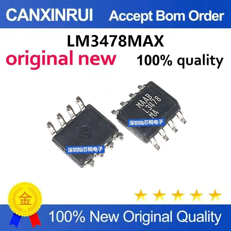 (5-100pieces)Brand New Original LM3478MA L3478MA L3478 SMD SOP8 DC-DC Switching Controller Chip