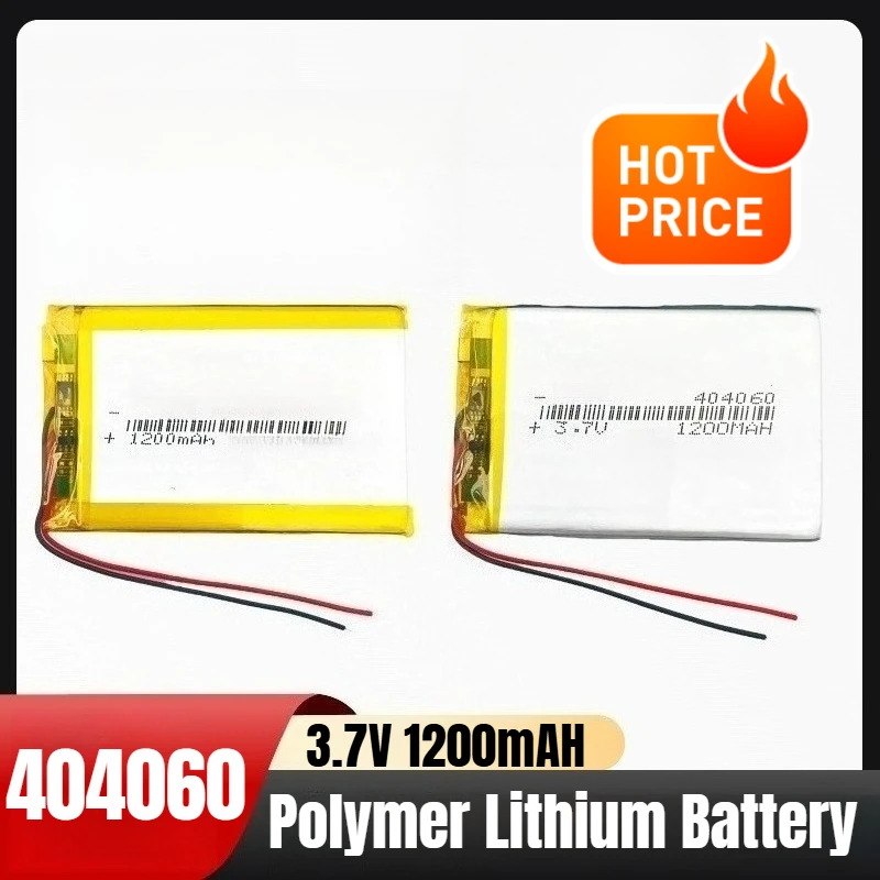 

404060 3.7V 1200mAH Polymer Lithium Battery