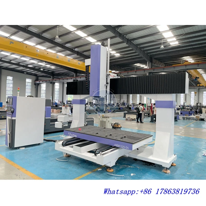 Large Format 5 Axis 3D CNC Polystyrene Foam Router Surfboard Shaping Machine