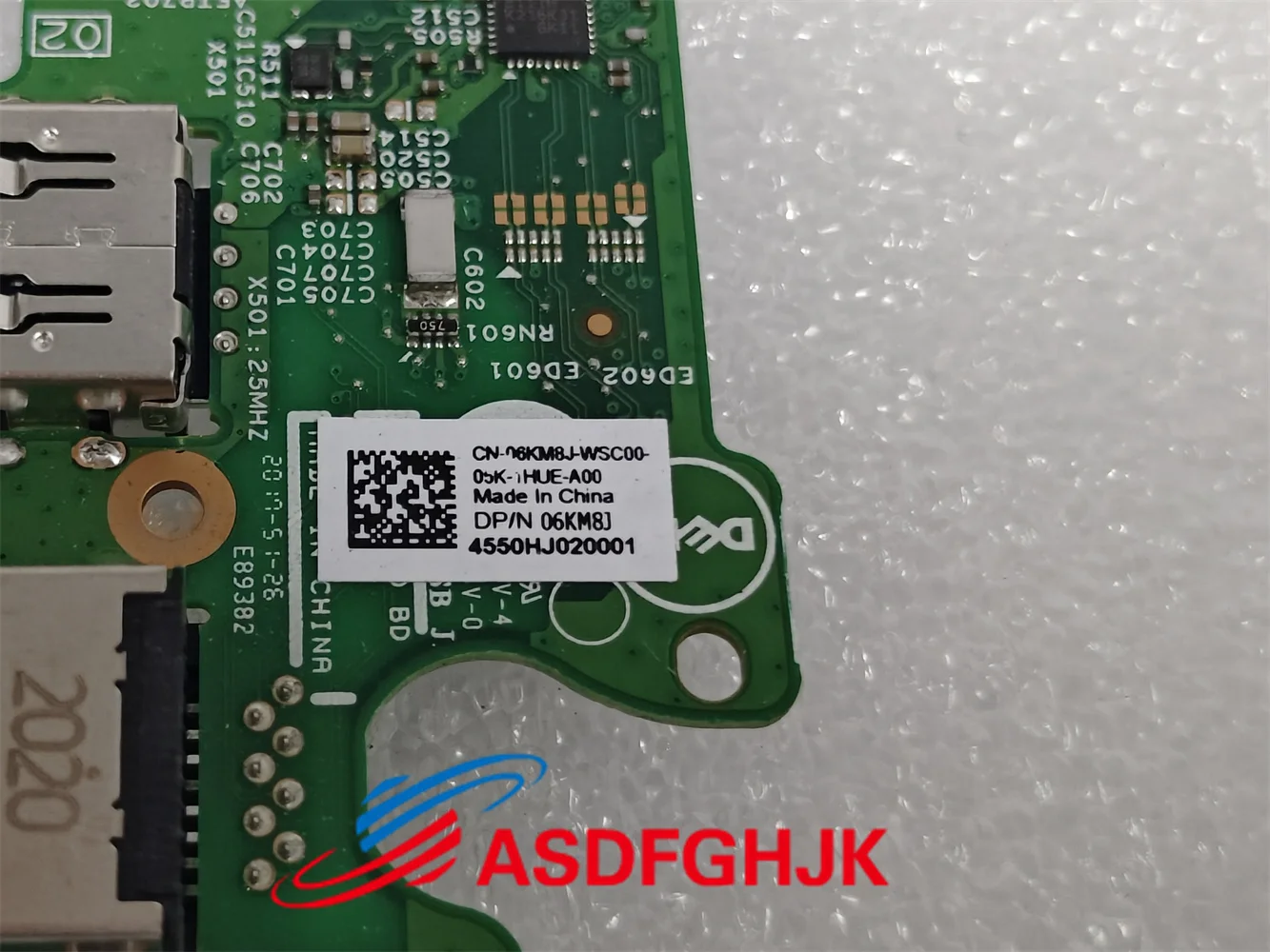 لديل Vostro 5490 5590 06KM8J CN-06KM8J 6KM8J USB مجلس موصل