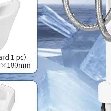 Fat Freezing Machine Cryo Body Contouring Device 4 Independent Handles 360° Cooling for Abdomen Waist Thighs Double Chin