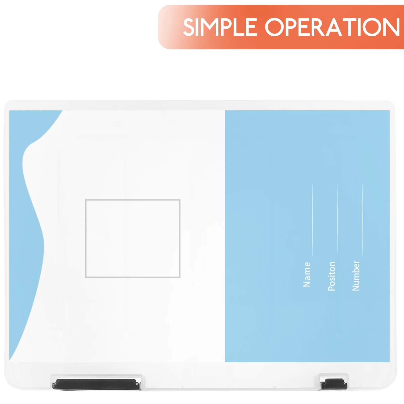 

Plastic File Box A4 Clear Document Holder For Office Home Travel Use Storage Case Papers Photos Magazines Birth