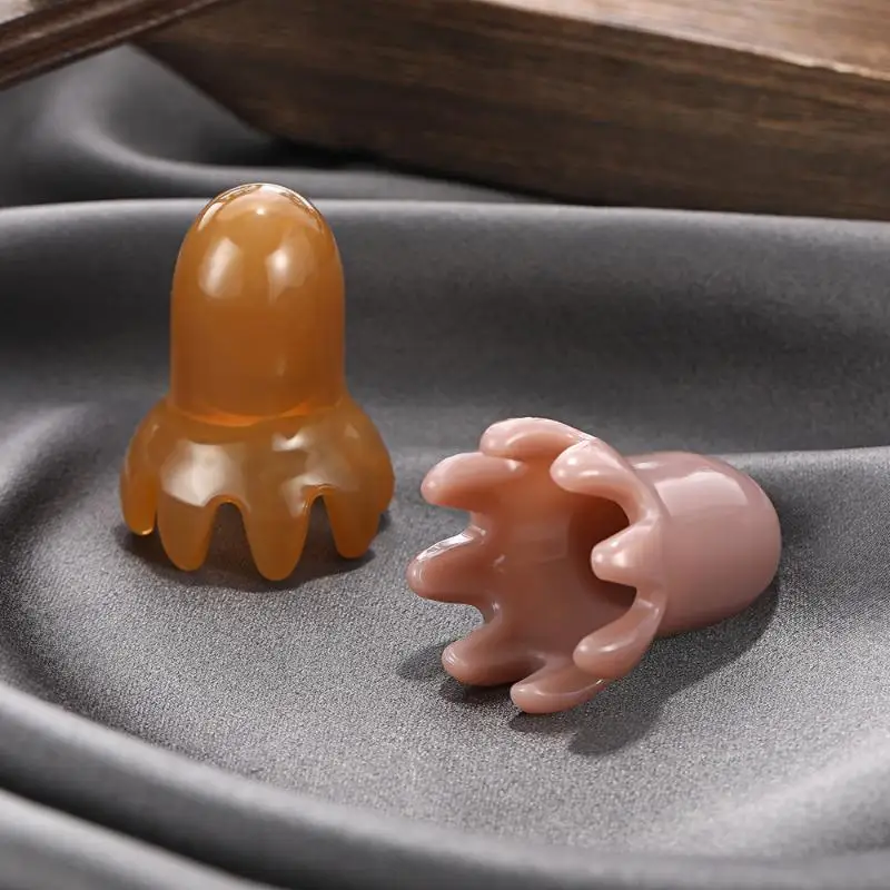 

Массажная расческа в виде осьминога, меридиан, соскабливание, массажная щетка для кожи головы, иглоукалывание, массажная расческа Гуа Ша, облегчение усталости, массаж