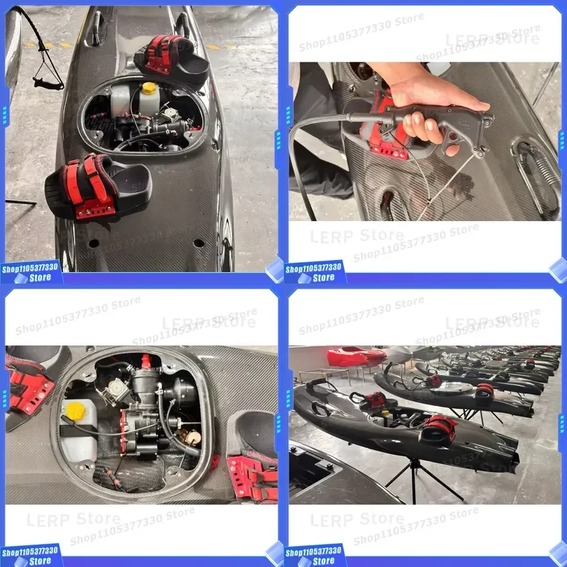 Carbon Fiber Fuel Surfboard 5-liter Large tank Type Equipped with Packaging Accessories Suitable for Long-distance Surfing