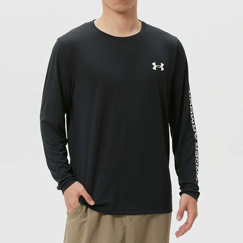 

Under Armour Men's Casual Sport Outdoor Fitness Running Long-Sleeved T-Shirt Comfortable and Breathable 6007557-001