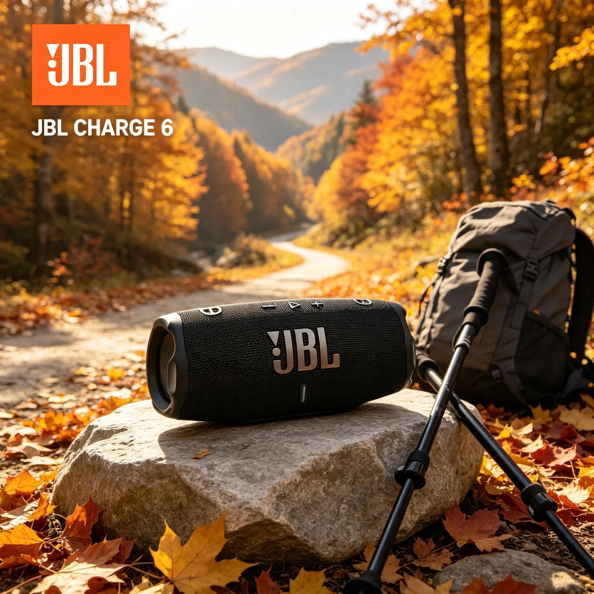 JBL Shock Wave 6th Generation CHARGE6 Outdoor Audio Mountain Camping Portable IP68 Waterproof Bass Bluetooth Speaker